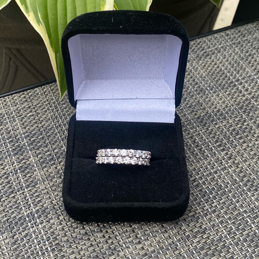 Bella Luce SS Ring Set of 2